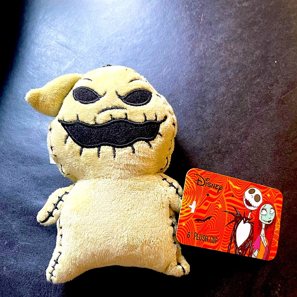OogieBoogie Nightmare Before Christmas plush monster keychain doll clip retro